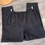 Chico's  black utility cargo dress pants tapered‎ leg Photo 7