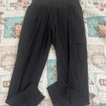 Athleta Salutation Cargo Joggers Black Photo 2