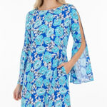 Kaari Blue  floral dress size large Photo 0