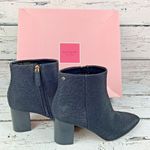 Kate Spade ‎ New York Women's Pointed Toe Black Glitter Heeled Booties [Size 9 B] Photo 1