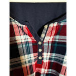 Nautica  Plaid Pajama Set XL Red Blue Photo 2