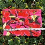 Kate Spade  Pink Red Multicolor Flower Clutch Bag Photo 5