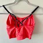 Neon Orange Sports Bra Size L Photo 1