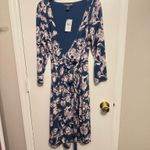 A pea in the pod  Pleated Floral Maternity Wrap Dress Size Small Photo 6