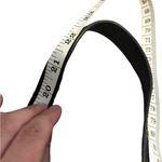 Rachel Roy  Black Crossbody Leather Magnetic Snap Wood Handle bag Photo 4