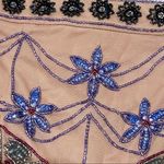 Nasty Gal Studio Joni Embellished Beaded Boho Skirt Size 4 Photo 9