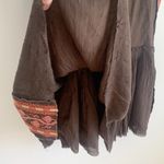 Free People  Day Glow Dress Bitter Oli Brown Small Photo 12