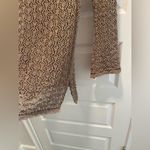 Cache  Beige Tan Brown Sweater Large Photo 2