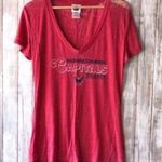 NHL Washington Capitals Red Heather Tee Size L Photo 0