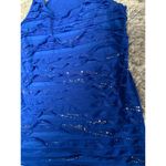 Free Kisses Free Kiss Large Blue Tank with Sparkle Photo 1