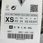 ZARA  ASYMMETRICAL TULLE CORSETRY CROP TOP SZ XS 4661 433 120 One Sleeve Photo 5