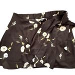 Daniel Rainn DR2 by Womens Skort Sz Plus 1X Mini Wrap Floral Office Career Night Photo 1