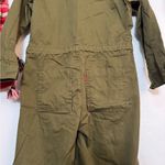 Levi's OLIVE GREEN LONG SLEEVE BAGGY JUMPSUIT EUC SMALL Photo 8