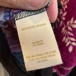 Free People Vintage  Y2K Butterfly Floral Boho Black & Pink Women's Top Size XS Photo 9