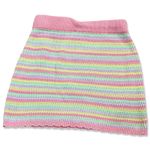 Wild Fable ⭐️ Pastel Crochet Knit Mini Skirt Photo 1