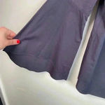 Amanda Uprichard  Gray‎ Purple Cotton Bell Sleeve Blouse Photo 6