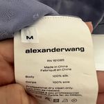 Alexander Wang  Silk Pajama Long Sleeve Shirt Photo 13