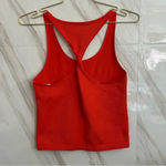 Sweaty Betty Spring Seamless Tank Top Size 12 Twist Back Detail Resort Red Photo 3