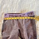 Gymshark Flex Leggings Size Small Heathered Pink Nylon Stretch Photo 2