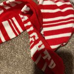 Naughty/Nice Red & White Striped Christmas Socks Size undefined Photo 1