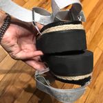 BP NWOT Chunky Platform Gage Silver Shiny Chaco Strappy Vintage Y2k Pewter Photo 4