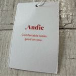 ANDIE Swim the Ruched Side Bottom NWT size XS in Truffle Bikini Swimsuit Photo 4