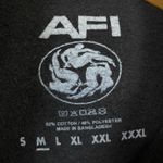 Afi Bodies Album Logo Art Oversized Synth Rock Band Hoodie M Photo 3