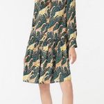 J.Crew Shirtdress in Giraffes Photo 1