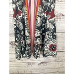 Bar III Macy's Women's Floral Striped Cutout Fit & Flare Skater Dress Small Photo 8