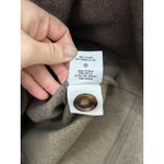 BAGATELLE COLLECTION Women Utility Jacket L Brown Wool Blend Pockets Button Size M Photo 4