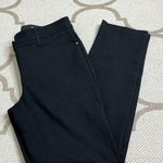 Chico's  Ponte knit So Slimming Jeggings Black Solid Stretch Pants, Size 2 short Photo 0