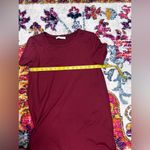 Entro  burgundy tshirt dress Photo 4