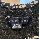 American Eagle Cropped Flower Print Tank Top Photo 2