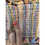 Pilcro Anthropologie Multi Stripe Strapless Smock Tube Top Size Small S FESTIVAL Photo 7