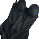 Maidenform  black firm tummy control easy up bodysuit 36C Photo 7