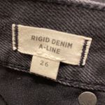 Madewell  Black Jeans Skirt brand new with tags size 26 long 17” Photo 4