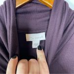 J.Jill Pure Jill Luxe Tencel Turtleneck Maxi Dress Purple Medium Photo 3