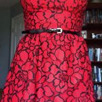 As You Wish Red Lacy Dress Photo 0