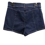 Cinq à Sept Womens Denim High Waist Zip Front Shorts Size 8 Photo 1