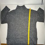 Well Worn Nep Yarn Sweater Women’s Size M Cozy Mock Neck Dark Gray Speckled Photo 4