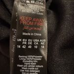 Boohoo  high/low racerback beaded Boho sundress dark floral casual 10 flowy Photo 6