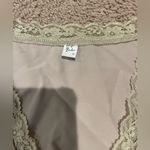 HEY BABE Trending Boho Vintage Cover Top w/Lace Trim, Vintage Cuff Tan Photo 2