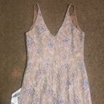 Dress the Population Helen Lace Sleeveless Surplice V-Neck Trumpet Maxi Gown M Photo 7