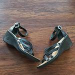 UGG  Lalima Black Chic Feminine Leather Summer Strappy Platform Sandals Size 8 Photo 3