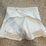 Lululemon Play Off The Pleats White Skirt Photo 4