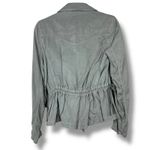 Anthropologie Marrakech NWT Ronika Moss Green Draped Moto Zip Jacket XS Photo 6