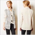 Anthropologie  Dolan Tan Tweed Twinkle Cardigan Photo 1