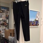 St. John  Black Straight-Leg stretch Pants Photo 1