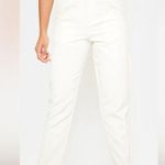 Pretty Little Thing  Pants Women’s Size 6 Cream Cropped Trousers Photo 0