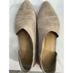 Womans crown Vintage Shay Size 6.5 M Beige Slip On Pointed Toe Cut Out Flats Tan Photo 5